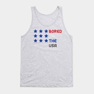 8ts Bored in the USA Tank Top